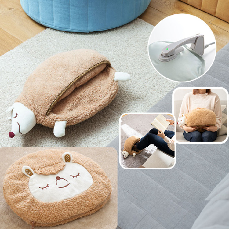 繰り返し使える！蓄熱式電気あったか湯たんぽ＆フットウォーマーセット