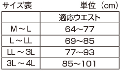 美姿勢サポーター【LL-4L】