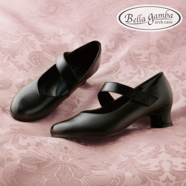 足のプロが考えた足が楽なパンプス