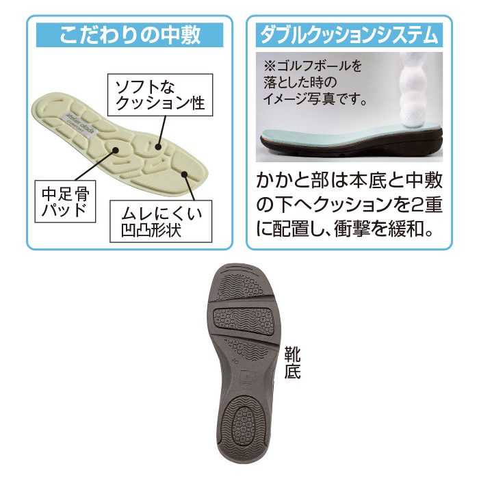 あとりえOKADA 4E軽量コンフォートサンダル