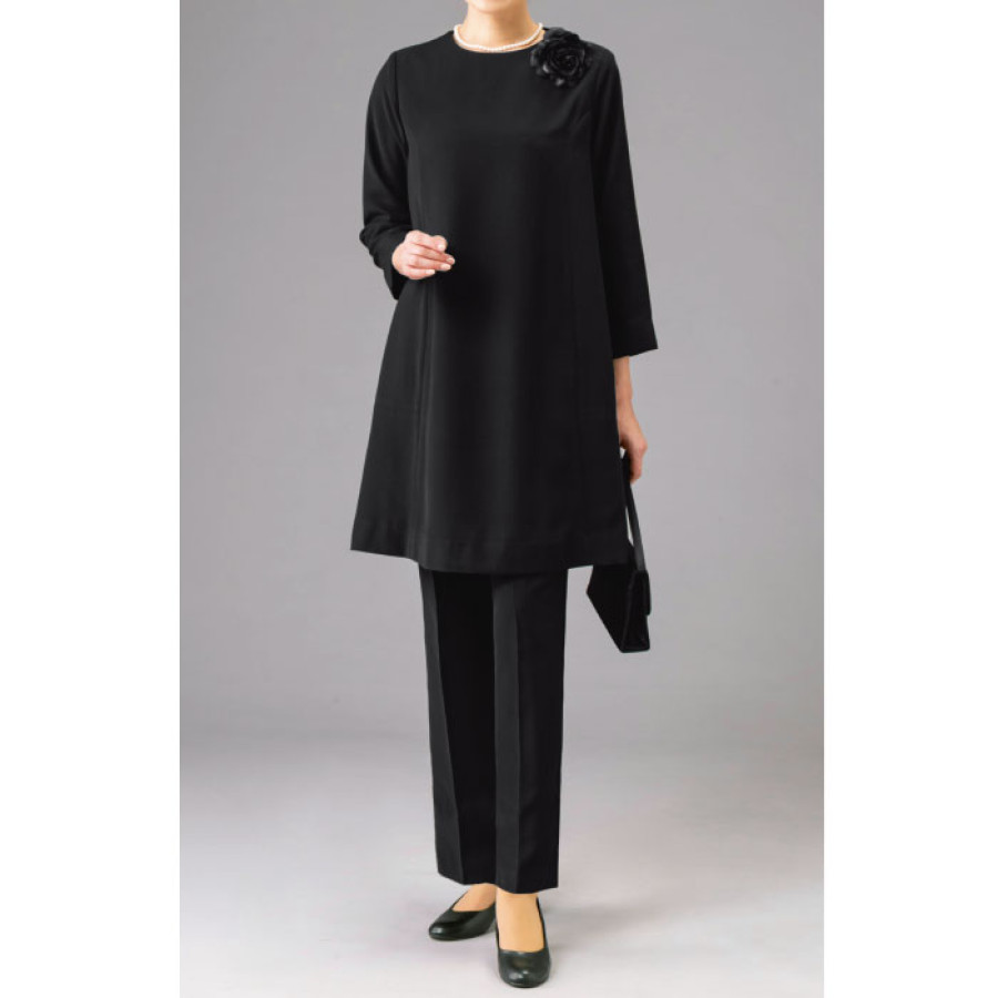 フォーマルチュニックパンツスーツ(M-3L)