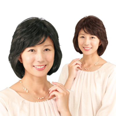 人毛100%ボブウィッグ