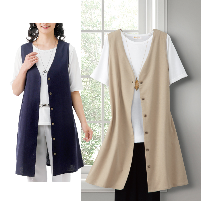 チュニックベスト
