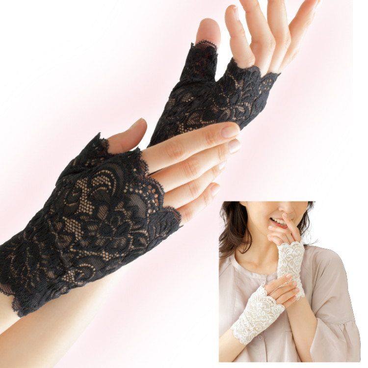 手元綺麗 レースハンドカバー