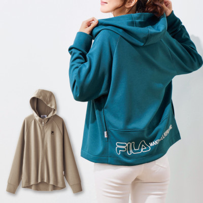 ＜FILA＞さっとUV＆花粉対策アウター感覚パーカー