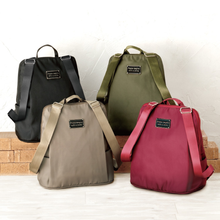 小ぶりで丈夫な軽量リュック