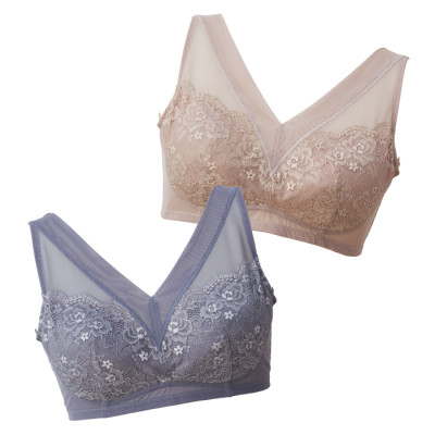 すっぽりスッキリ軽ラクブラ2色組(同サイズ)