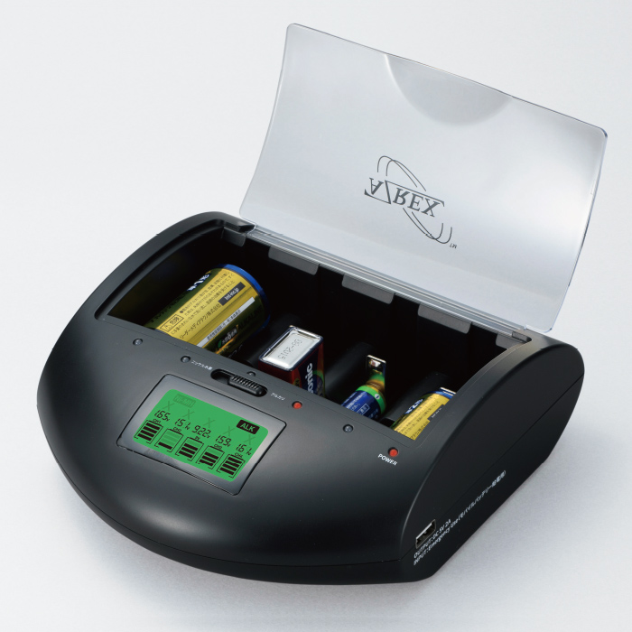 乾電池充電器 マルチ・チャージャーV2