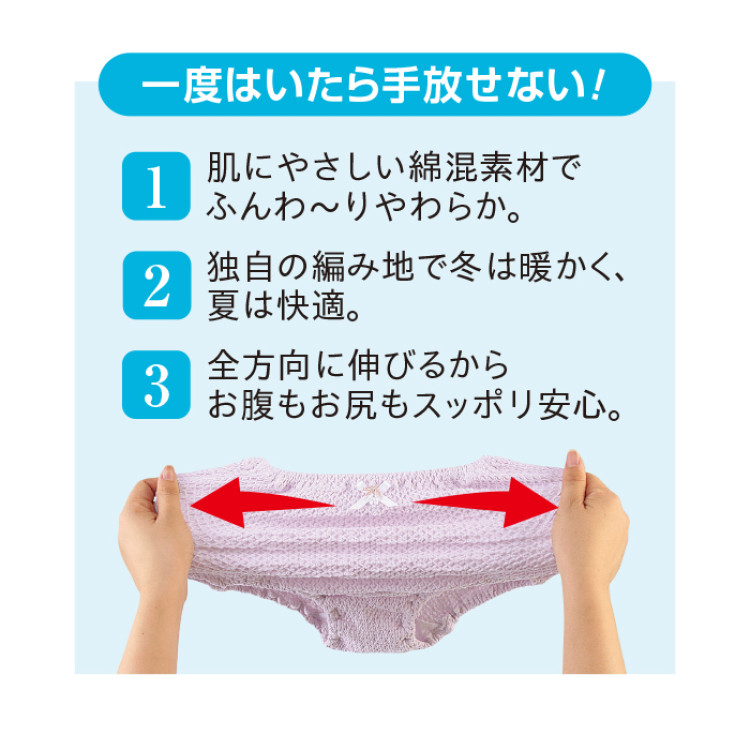 エトワール841ショーツ4枚組(同色・同サイズ)LL