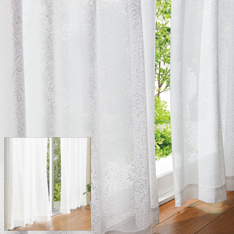 優秀遮熱レースカーテン 200&times;248cm 1枚