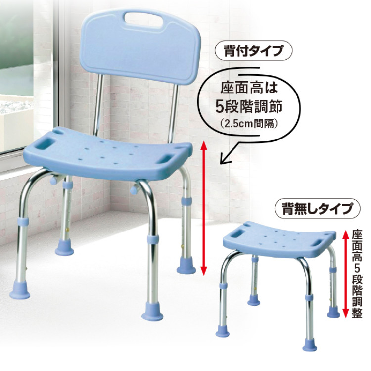 シャワーベンチmini 背無しタイプ