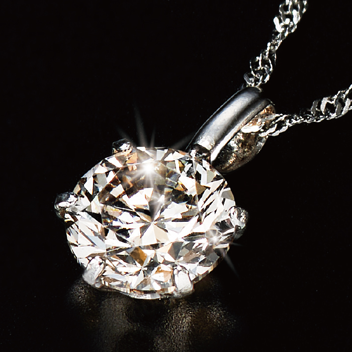 髙島屋プラチナ0.5ctダイヤモンドペンダント