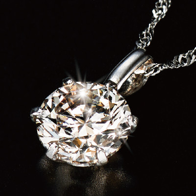 髙島屋プラチナ0.5ctダイヤモンドペンダント