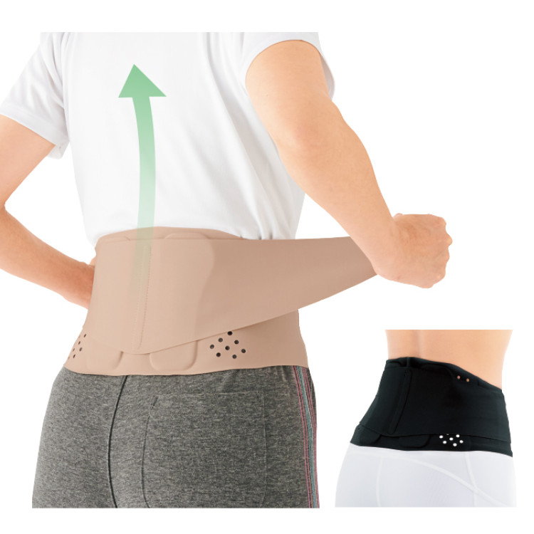 腰サポートベルトスキニースタイル