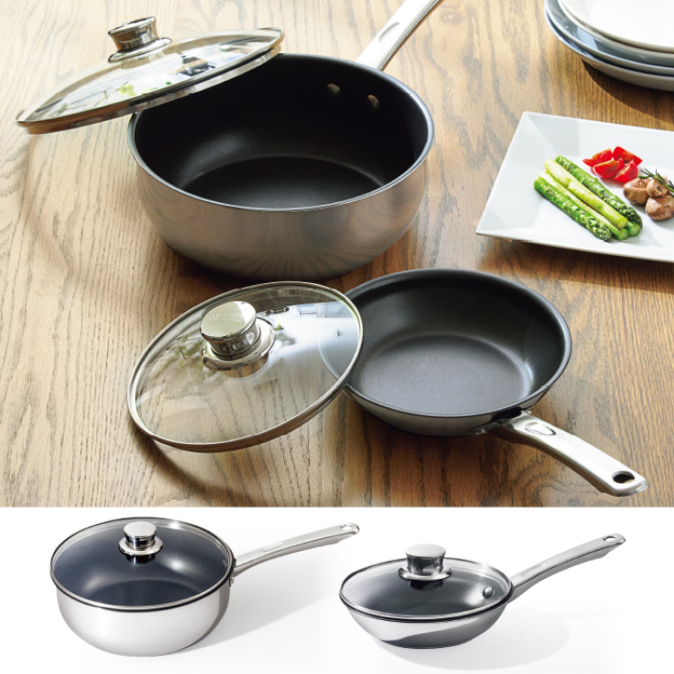 マイヤーマキシムSS蓋付ディープパン24cm