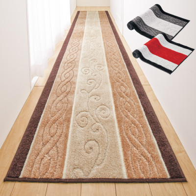 洗えるタフテッド織廊下敷きカーペット 80×240cm