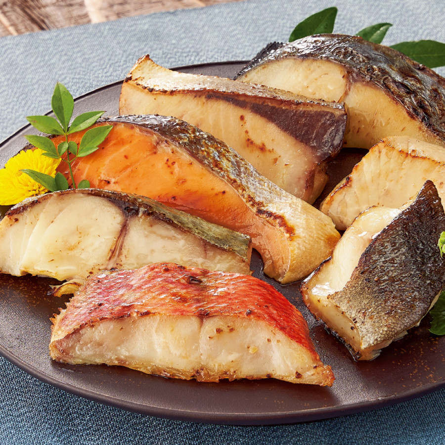 漬魚の七福神14切