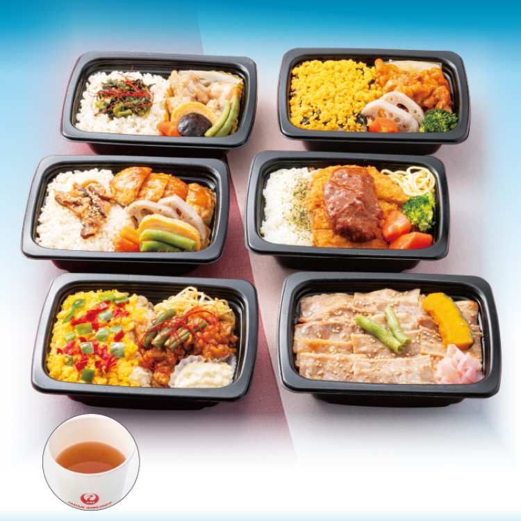 JAL特製 機内食 BISTRO de SKY6種セット(コンソメスープ付き)