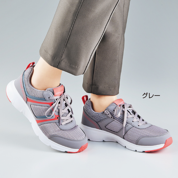 ＜ダンロップ・リファインド＞軽量ウォーキングシューズ 婦人用