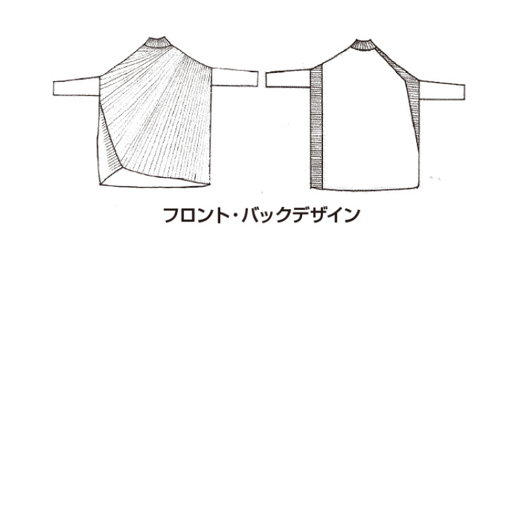 変わり編みニットチュニック