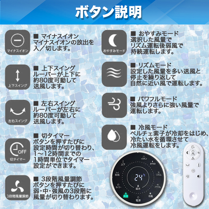ペルチェ式冷風扇-保冷剤のいらない冷風扇 特別セット