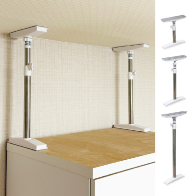 ステンレス家具転倒防止 突っ張り棒2本組 M