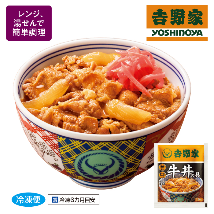 吉野家牛丼の具10食