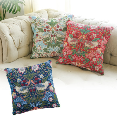 モリスワールドコレクション ジャガード織クッションカバー