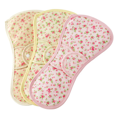 花柄さわやかケアサポートパッドW (3色組)