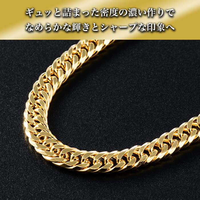 髙島屋純金6面ダブル喜平チェーン