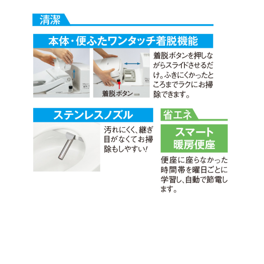 パナソニック温水洗浄便座(脱臭機能+壁取付リモコン) 下取りあり