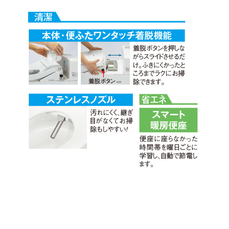 パナソニック温水洗浄便座(脱臭機能+壁取付リモコン) 下取りあり
