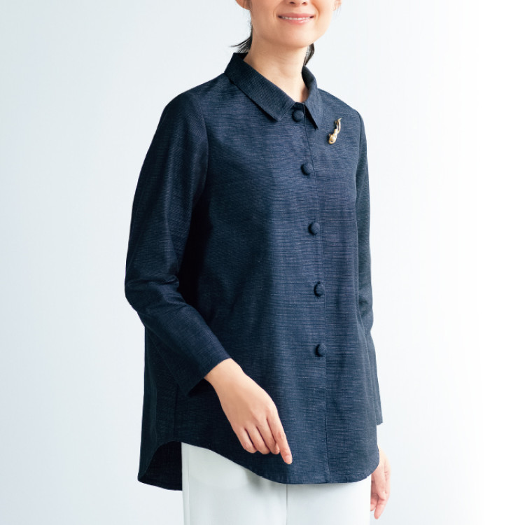 三河木綿シャツジャケット