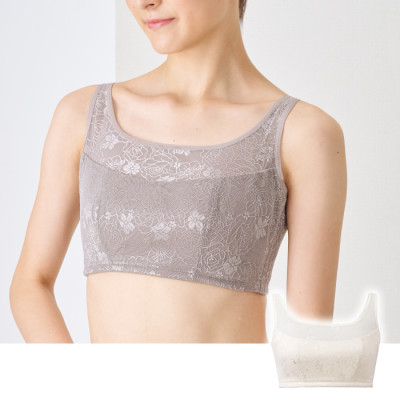 バストすっきりさらしブラ2色組(同サイズ)