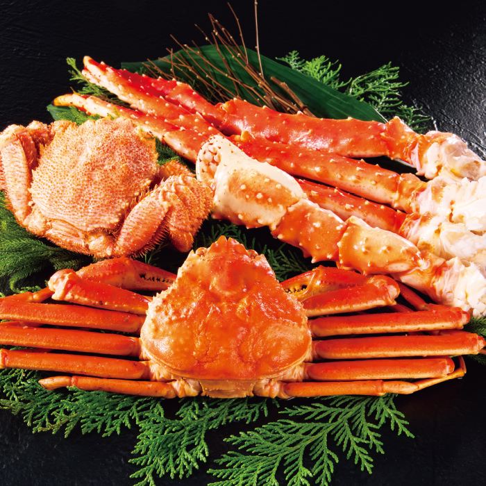 豪華！かに三種食べ比べ特別セット