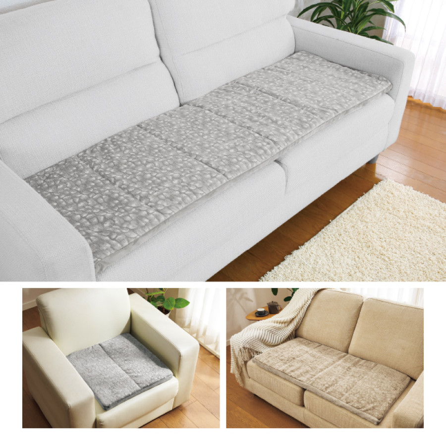 シェニール織 年中使える復活ソファシート 1人掛用