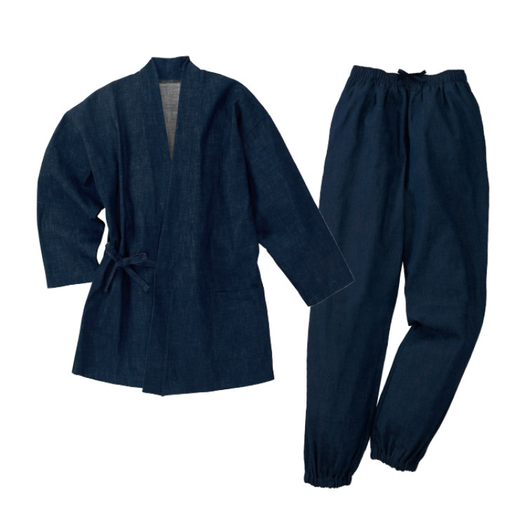 岡山デニム作務衣