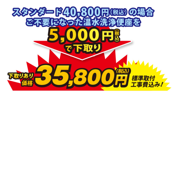 <パナソニック>温水洗浄便座ビューティ・トワレ(標準取付工事費込み)スタンダード 下取りあり