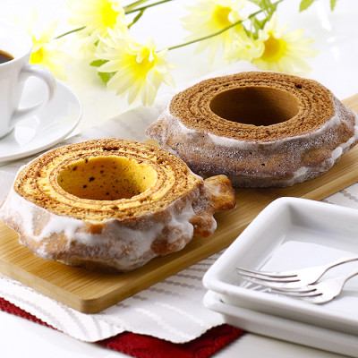 「ラ・ベットラ・ダ・オチアイ」バウムクーヘン2種セット