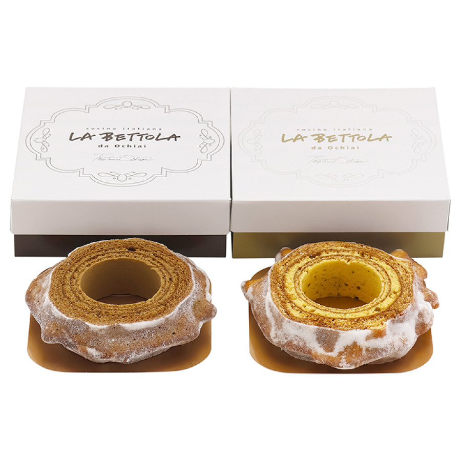 「ラ・ベットラ・ダ・オチアイ」バウムクーヘン2種セット