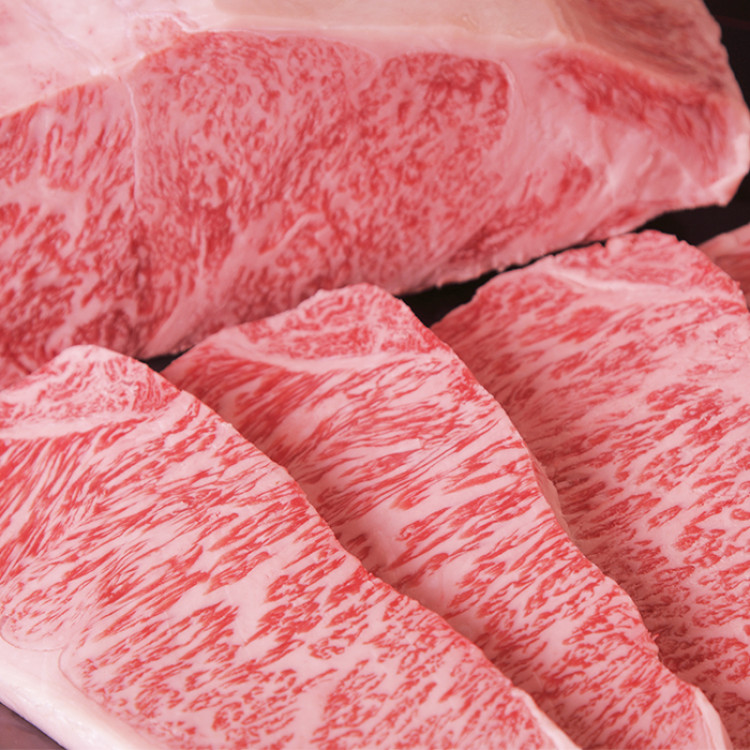 「肉のながやま」宮崎牛A4ランク以上ロースステーキ(180g&times;5枚)