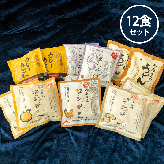 簡単!便利! おいしい即席めん12食セット