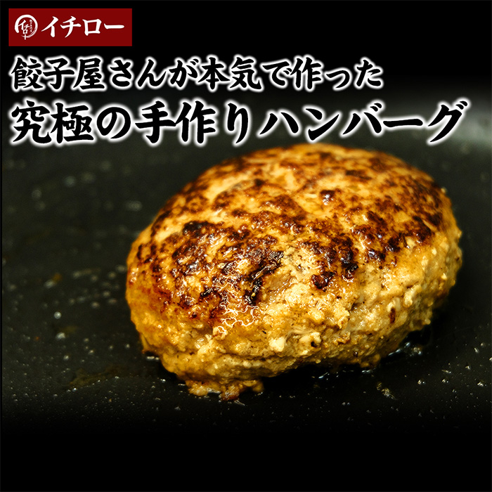 餃子専門店イチロー神戸味噌だれ餃子＆ハンバーグセット