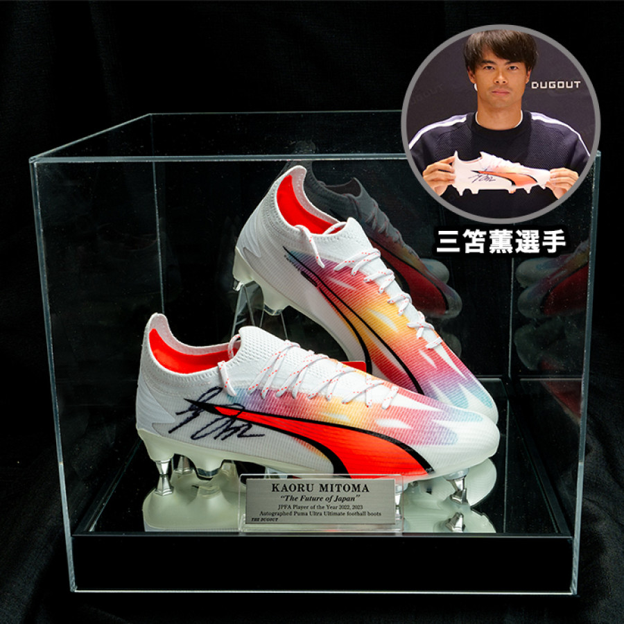 三笘薫 直筆サイン入り2023スパイク 特製ディスプレイケース入り