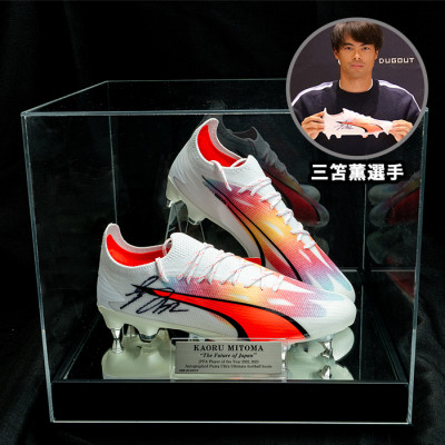 三笘薫 直筆サイン入り2023スパイク 特製ディスプレイケース入り