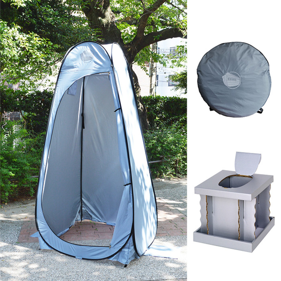 ワンタッチルームⅡ＆インスタントトイレ