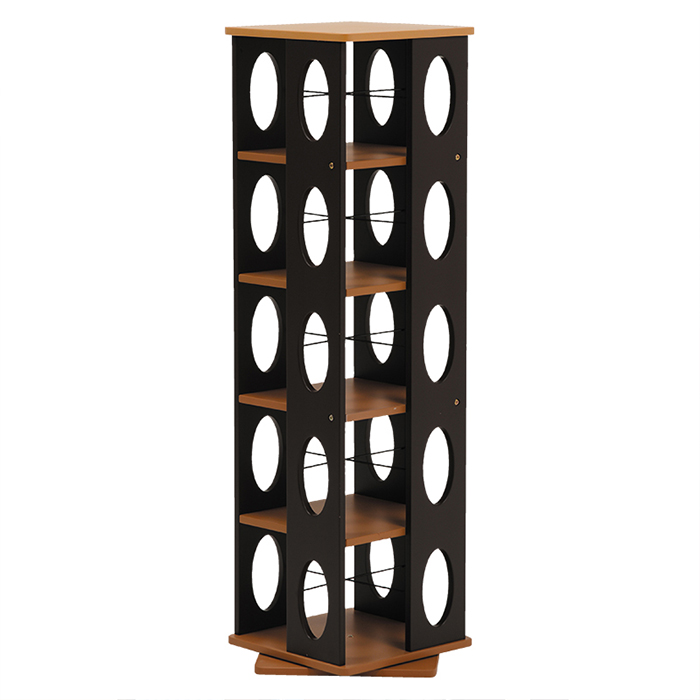 スッキリ収納回転ラック 5段