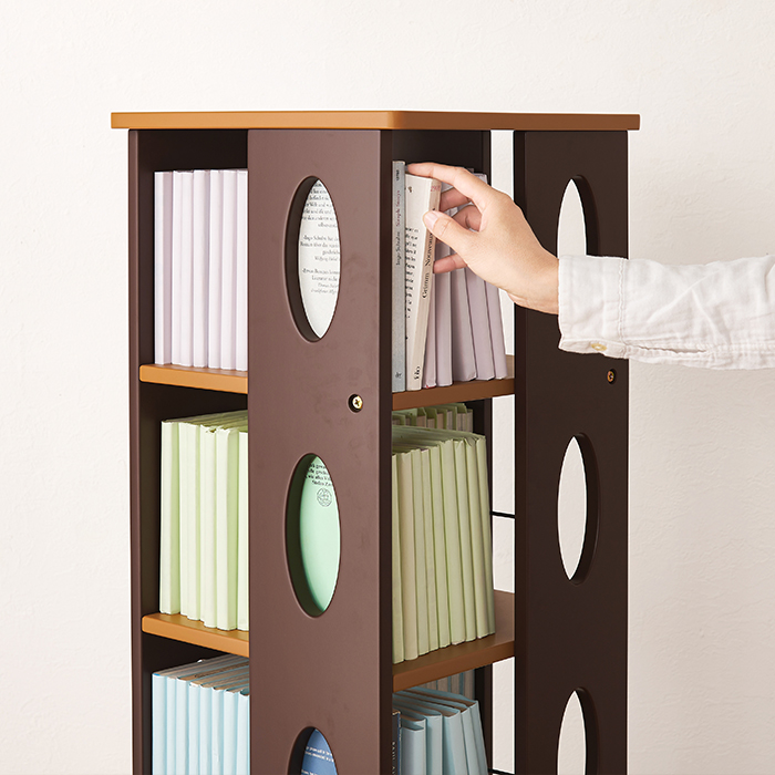 スッキリ収納回転ラック 7段