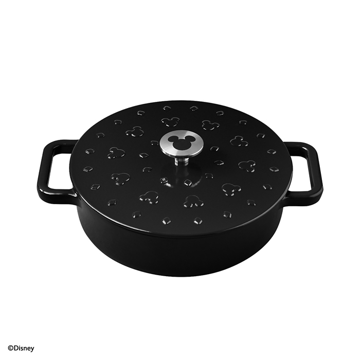 マイヤー ディズニーモノクロームコレクション キャストアイアンキャセロール