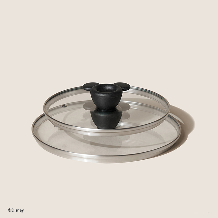 マイヤー　ディズニーモノクロームコレクション 24cm ガラスふた